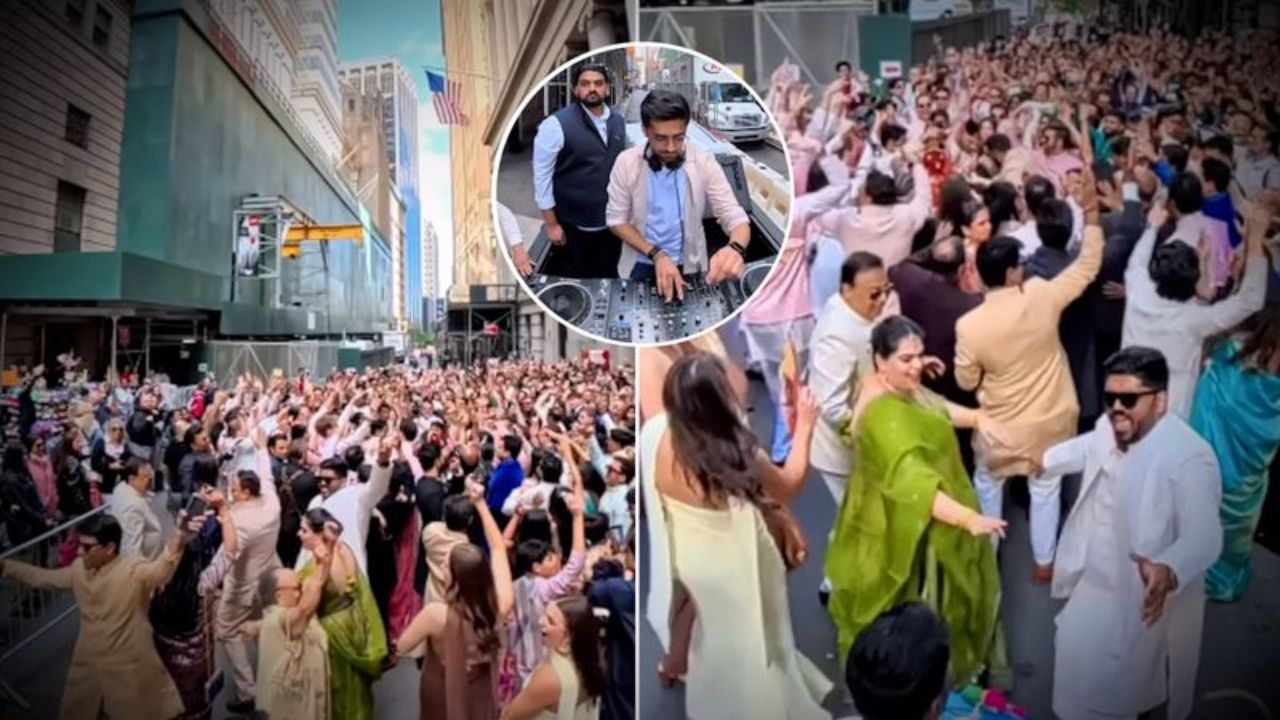 When Bollywood Took Over Wall Street: The Viral 400-Person Indian Baraat in NYC