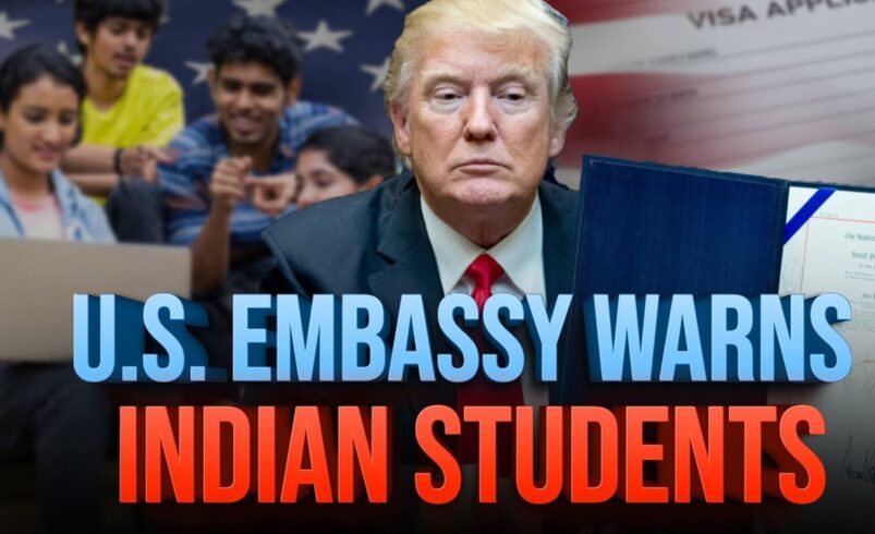 US Embassy Warns Indian Students: Skipping Classes Could Cost Your Visa