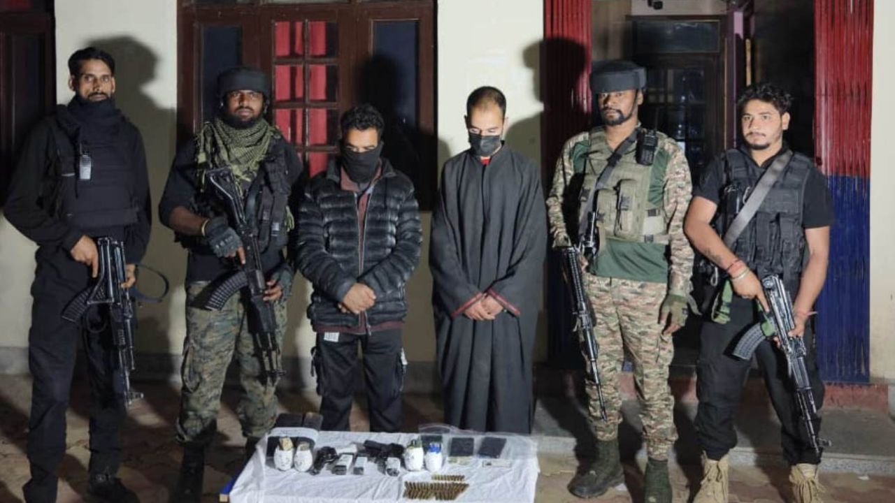 Two Hybrid Terrorists Arrested in Shopian as India Ramps Up Counter-Terrorism Drive