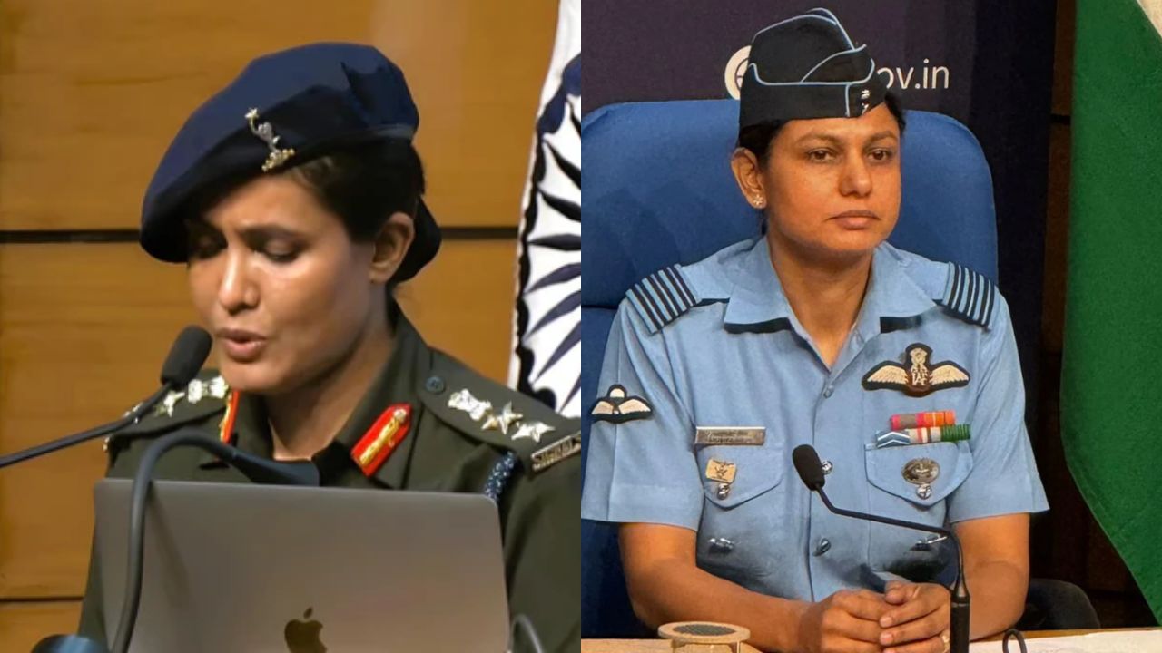 India’s Iron Ladies: Women Officers Lead Operation Sindoor Media Brief